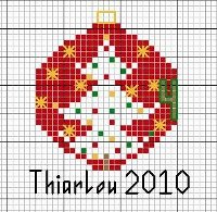 Victorian Christmas Ornament Cross Stitch Pattern christmas