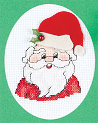 cartolina natale punto croce cartolina natale punto croce