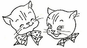 gattini a punto croce