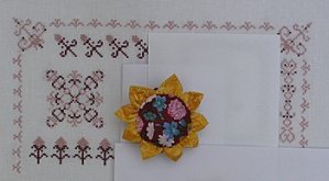bordure geometriche a punto croce