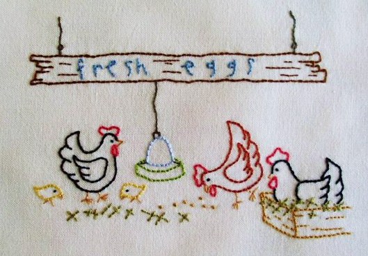 Galline da Ricamare
