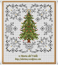 albero di natale a punto croce_19