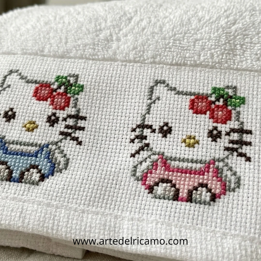 hello kitty a punto croce