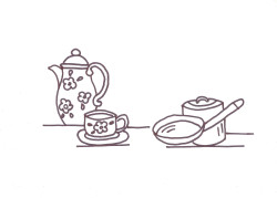 disegni di ricamo per cucina