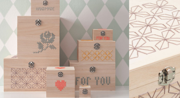 Come Ricamare le Scatole in Legno