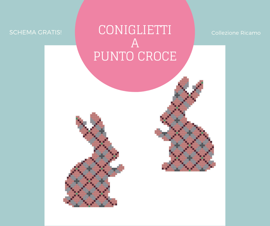 Coniglietti a Punto Croce