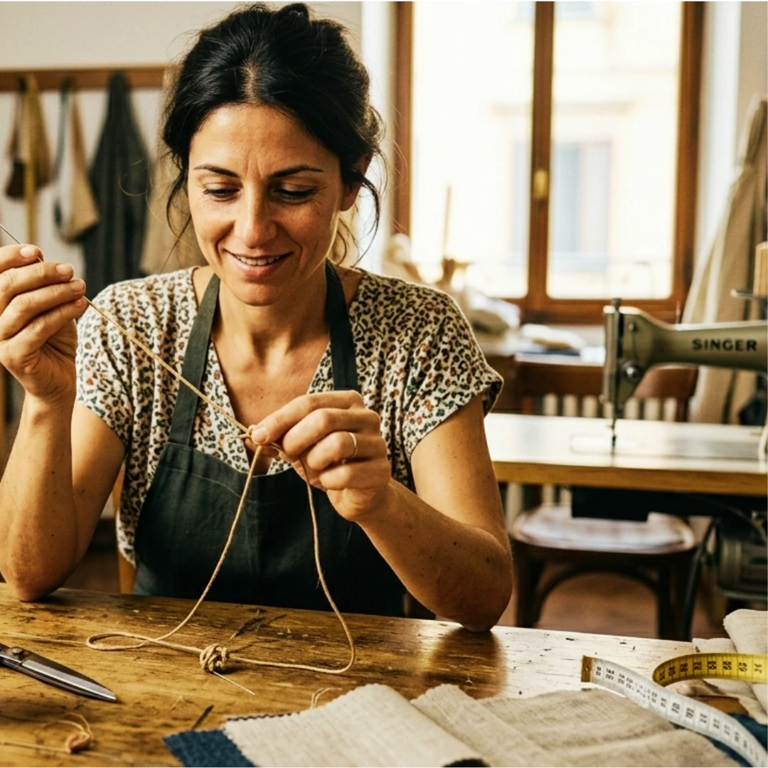 Il Segreto del Cucito Perfetto: Come Fare il Nodo del Sarto