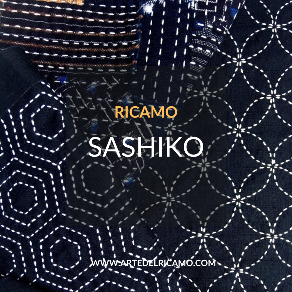 Ricamo Sashiko Giapponese