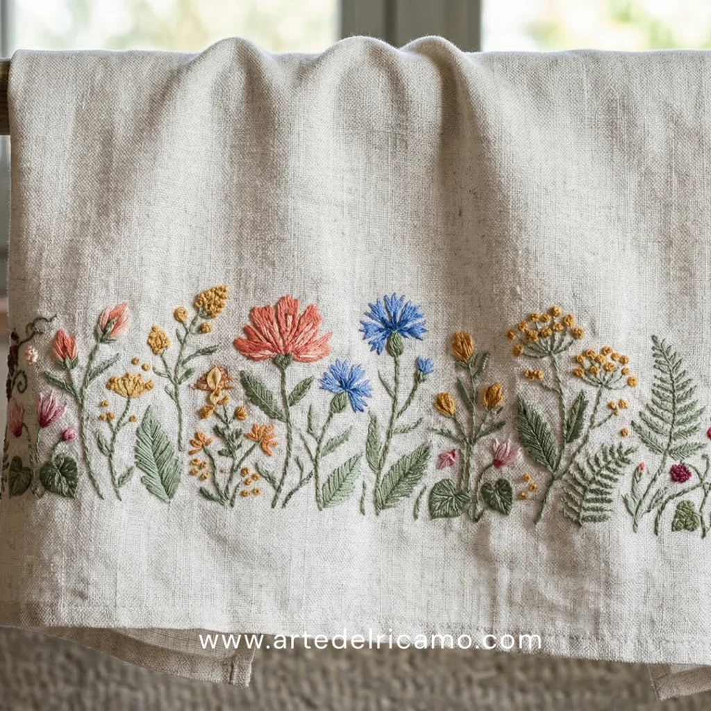 disegno floreale in un tessuto