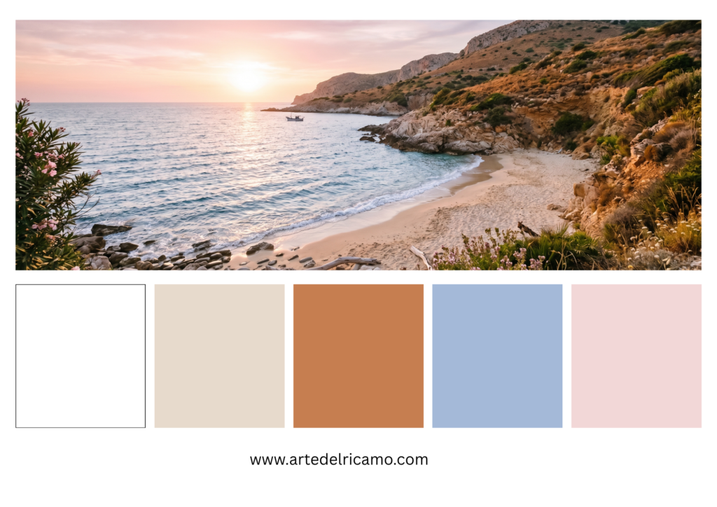 palette di colori estate 2026