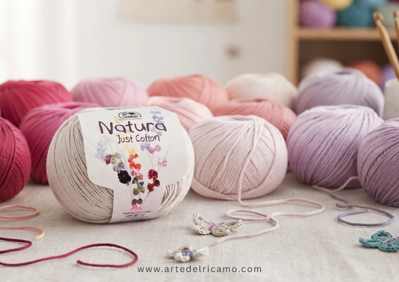 dmc natura just cotton gomitolo per uncinetto ideale per lavori a uncinetto