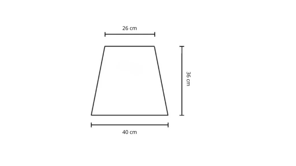 Dimensioni e disegno della borsa ad uncinetto
